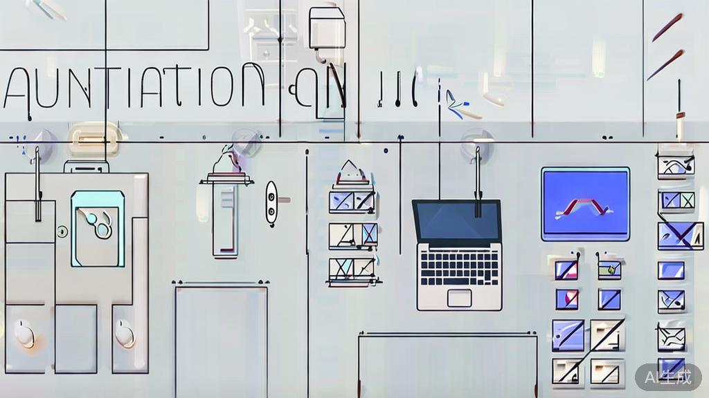 High-quality business illustration regarding animation creation, minimal flat design