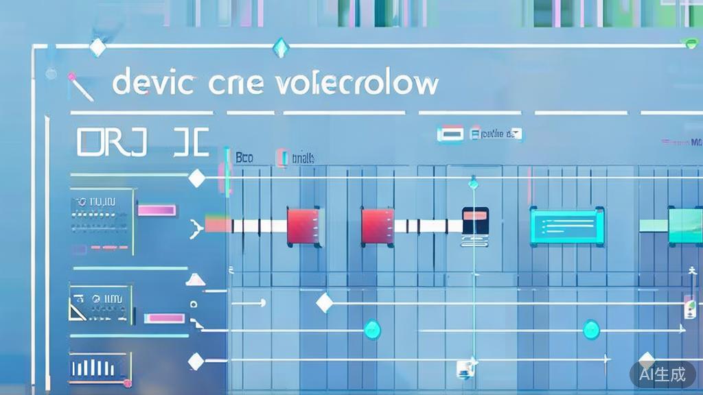 Flat vector illustration of video creation workflow, dashboard style, soft blue gradient
