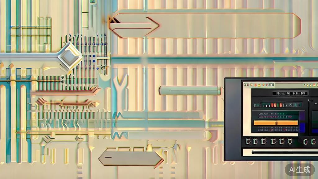 High-quality business illustration regarding video editing process, minimal flat design