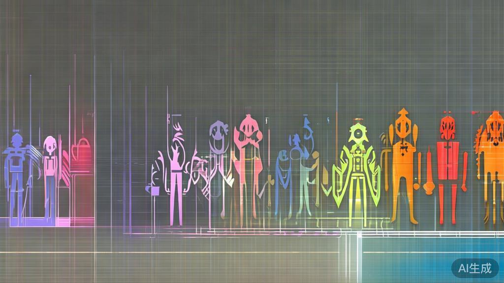 "High-quality business illustration regarding user demand changes in anime, minimal flat design"