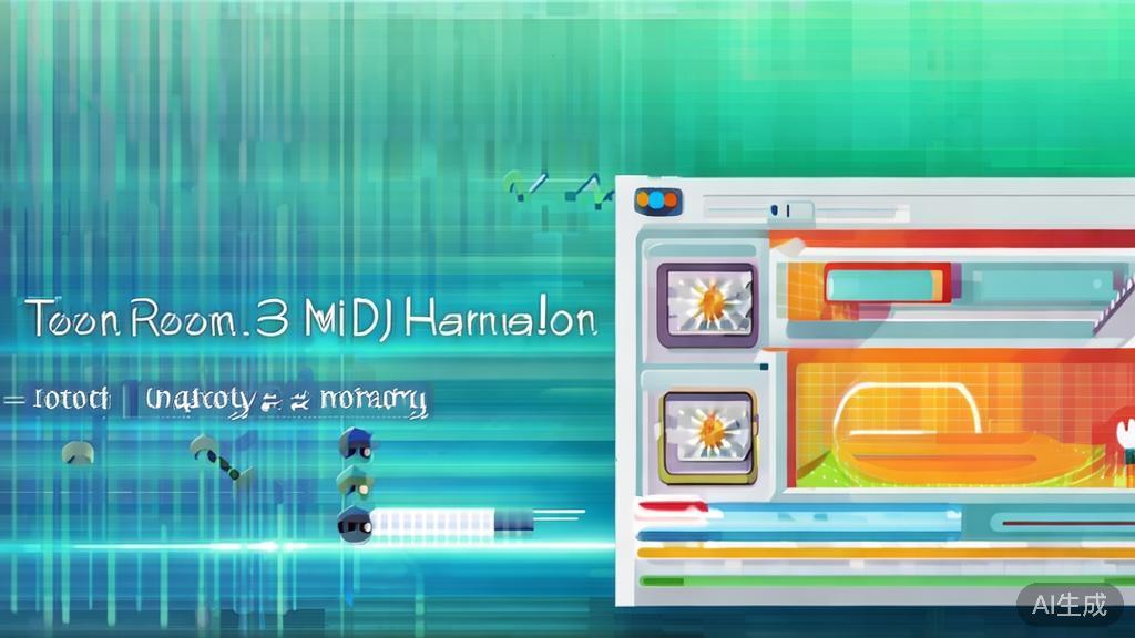 High-quality business illustration of Toon Boom Harmony features, minimal flat design