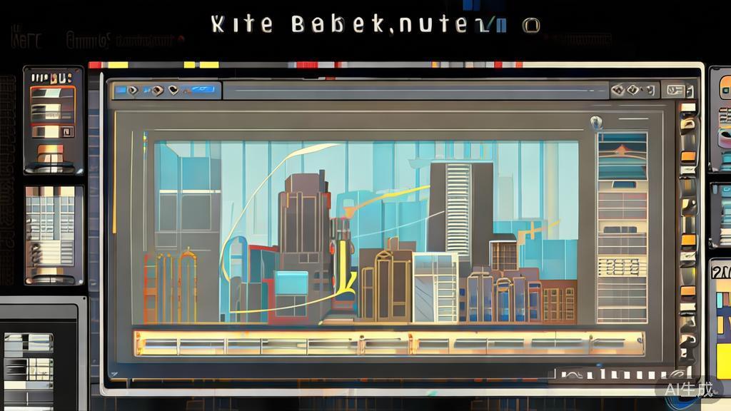 "High-quality business illustration regarding anime backgrounds creation, minimal flat design"