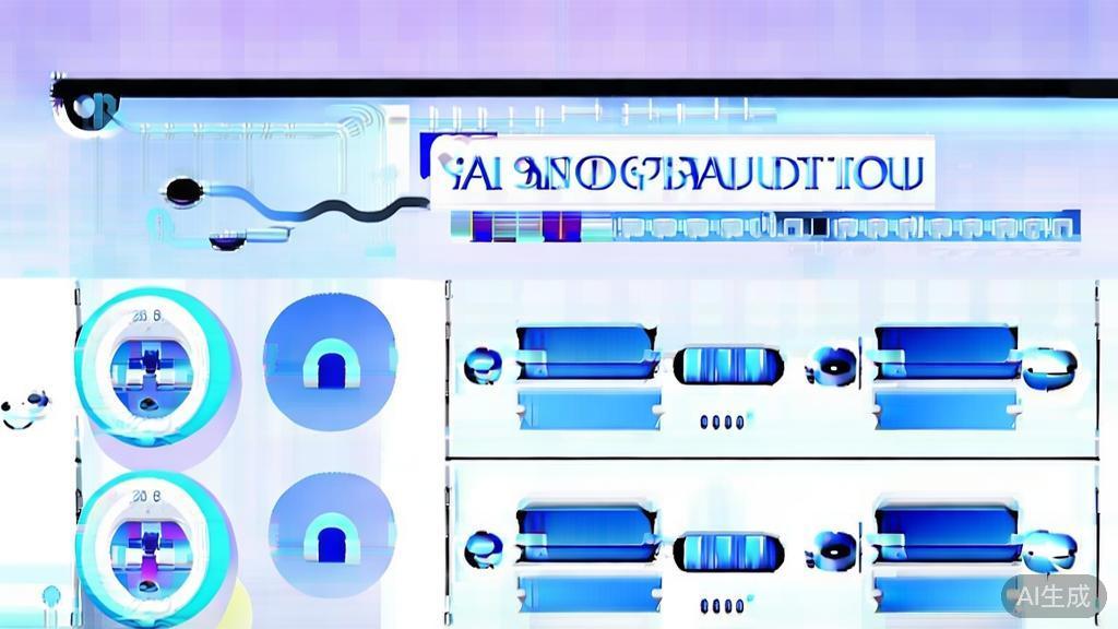 Flat vector illustration of AI动漫制作工具 comparison, dashboard style, soft blue gradient