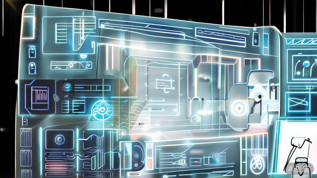 "Illustration of a successful anime production process using AI tools, highlighting creativity and efficiency, minimalist style"