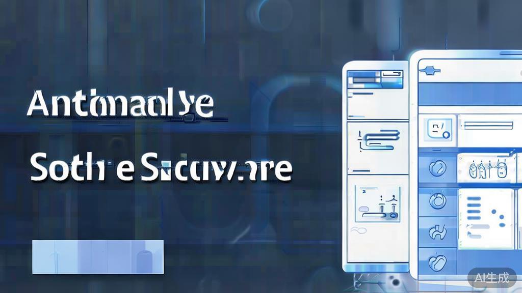 High-quality business illustration regarding animation software features, minimal flat design