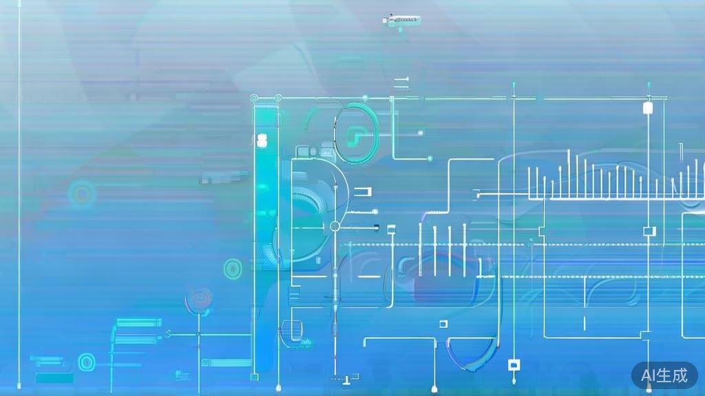 Flat vector illustration of video analytics dashboard, soft blue gradient