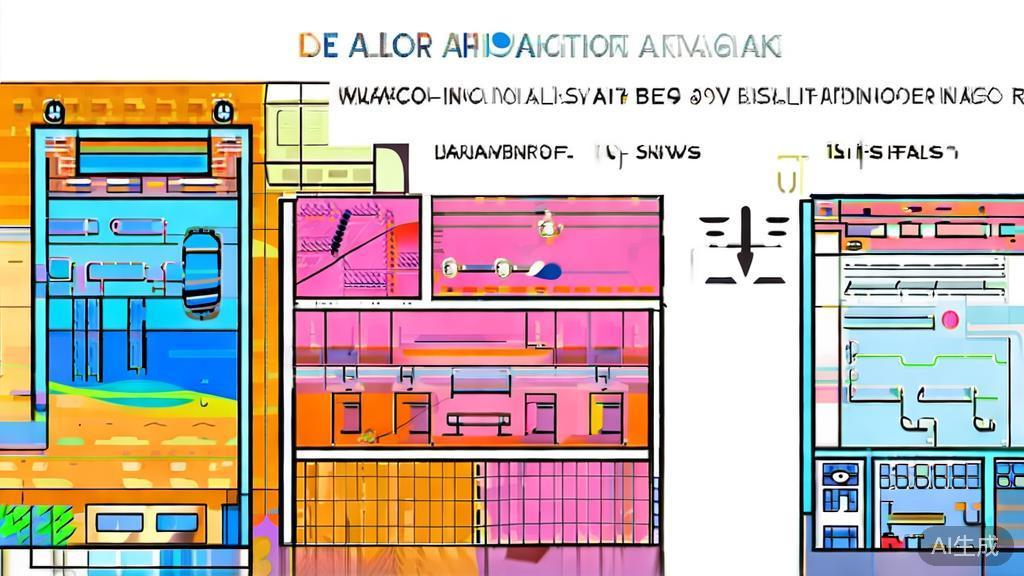 High-quality business illustration regarding animation comparison, minimal flat design