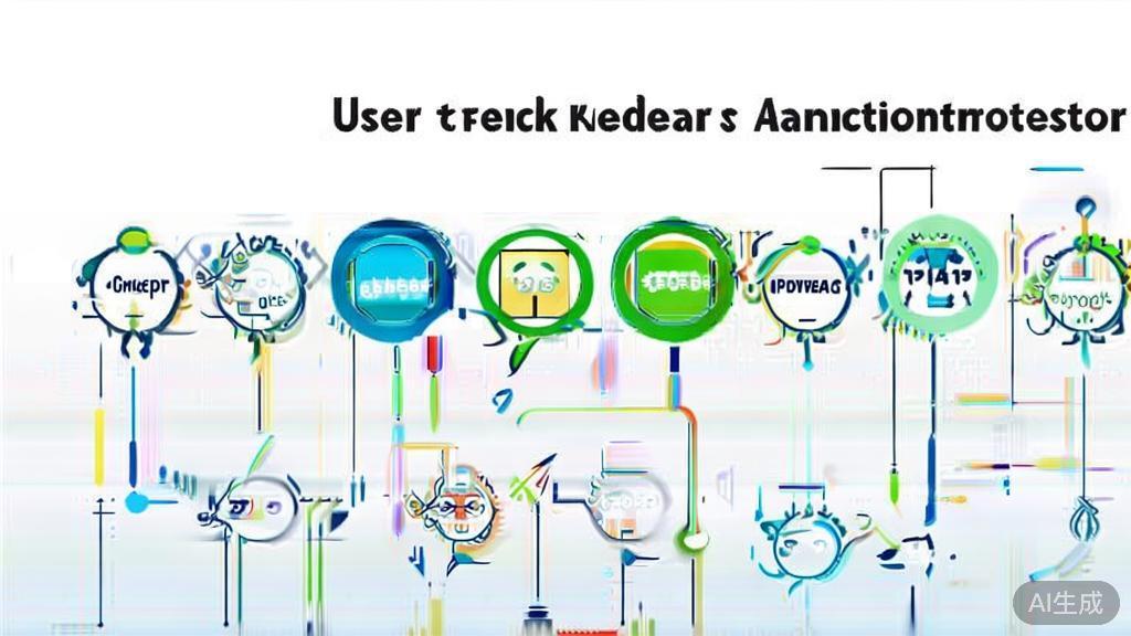 High-quality business illustration regarding user feedback process in animation, minimal flat design
