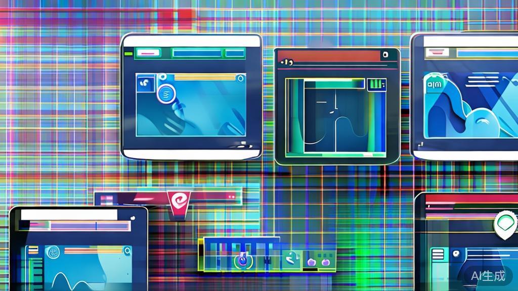 High-quality business illustration of various social media platforms displaying animated videos, minimal flat design