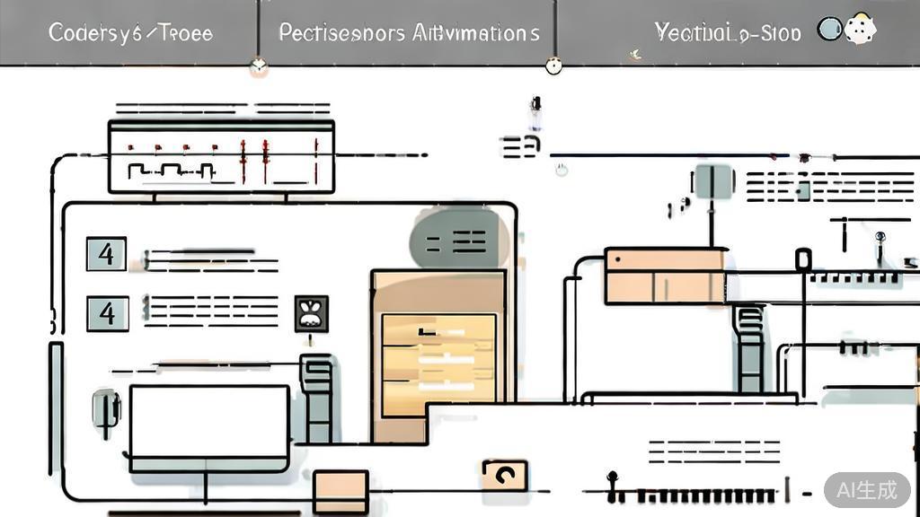 High-quality illustration of the steps to create personalized animations, minimal flat design