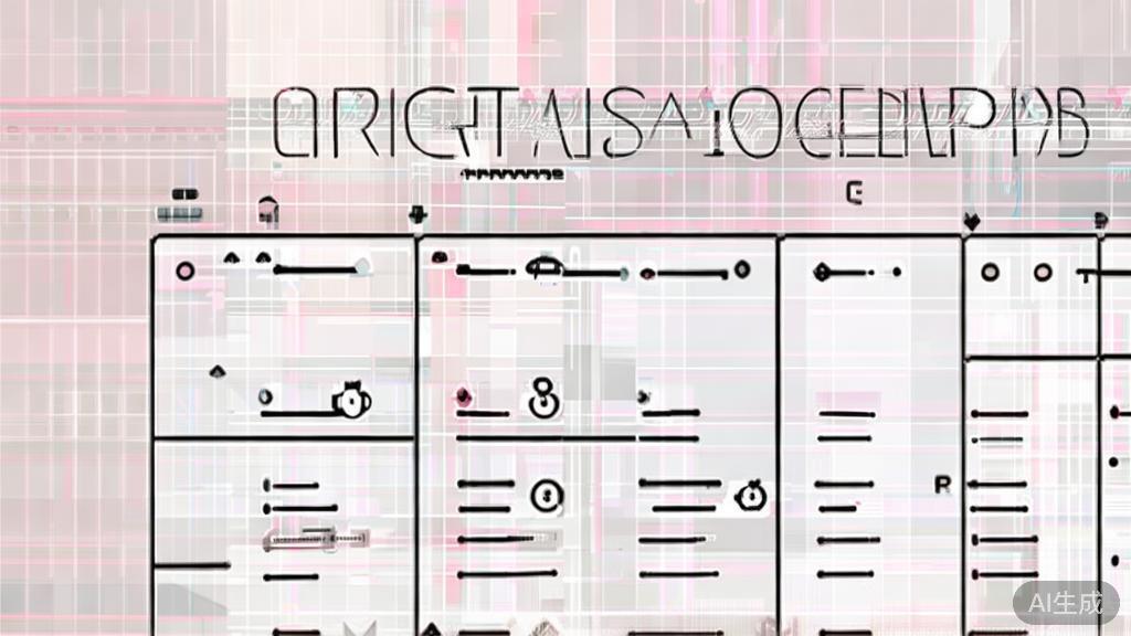 High-quality illustration comparing pricing models of different AI image generation software, minimal flat design