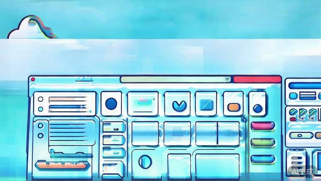 Flat vector illustration of video editing tips, dashboard style, soft blue gradient