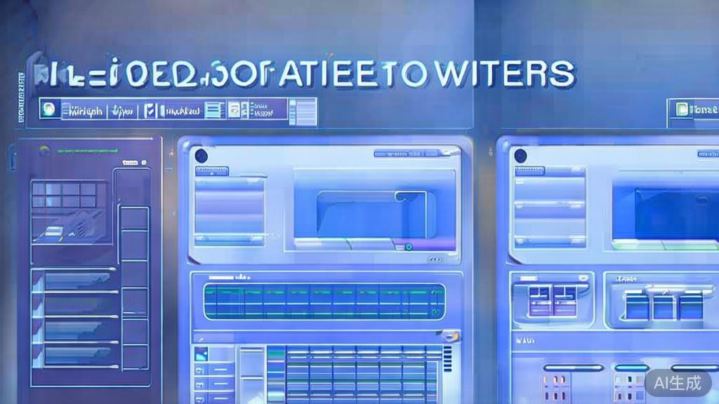 "Flat vector illustration of video editing comparison, dashboard style, soft blue gradient"