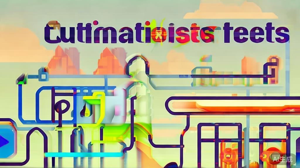 High-quality business illustration regarding animation industry trends, minimal flat design