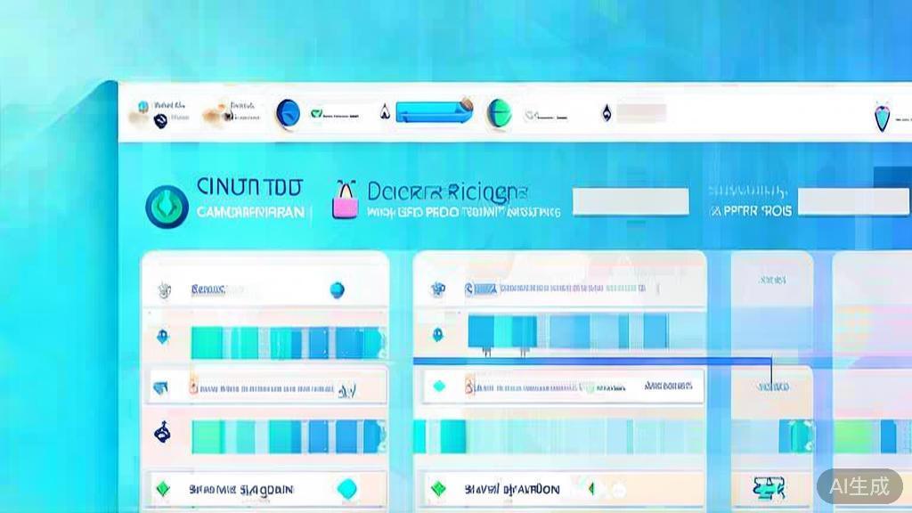 Flat vector illustration of pricing comparison for short video AI software, dashboard style, soft blue gradient