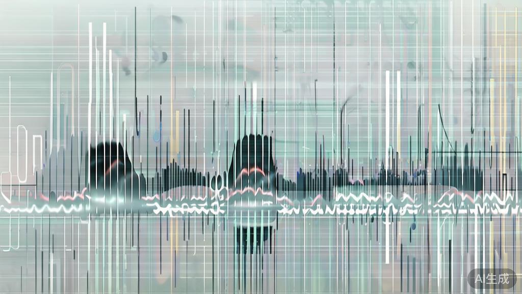 "Flat vector illustration of sound and music integration in animation, high-quality corporate style"