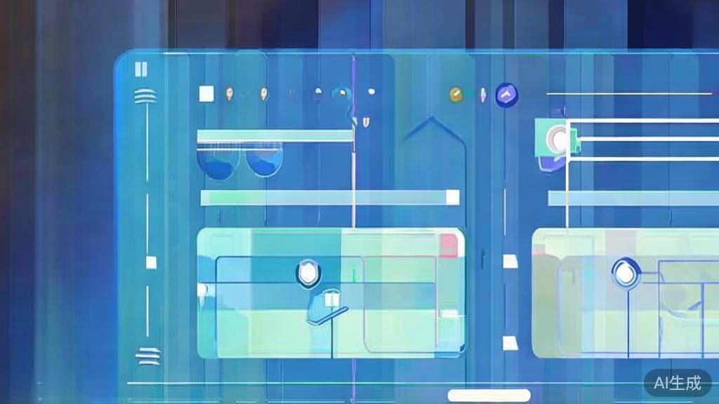 Flat vector illustration of video content comparison, dashboard style, soft blue gradient