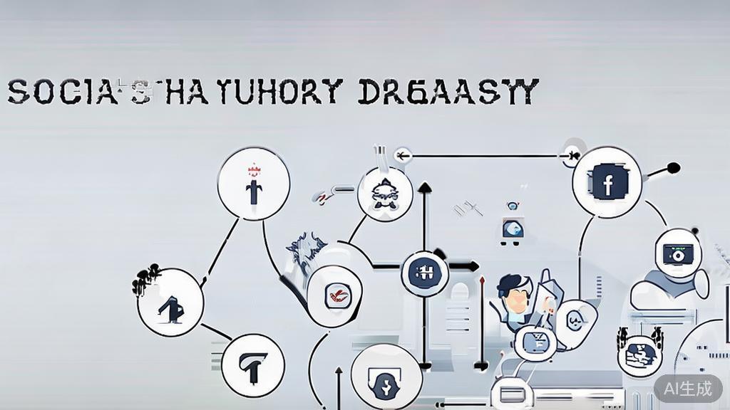 "High-quality business illustration regarding social media strategy for micro short dramas, minimal flat design"