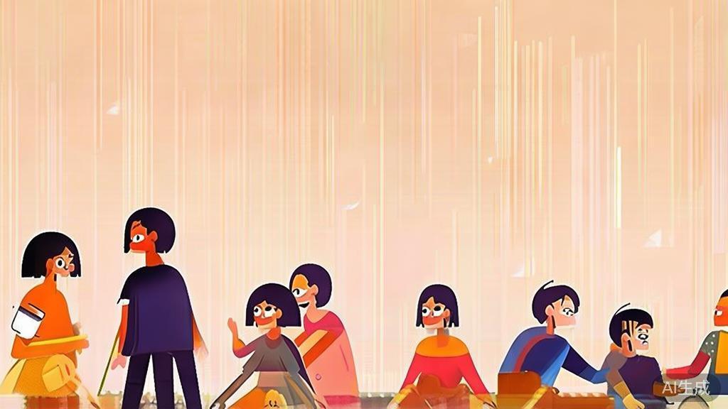 "Flat vector illustration of anime themes and morals, depicting various themes like friendship and courage, minimal flat design"