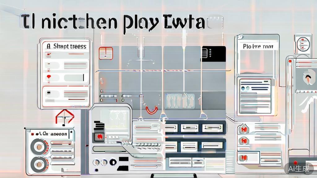 High-quality business illustration regarding character development in AI short play writing, minimal flat design