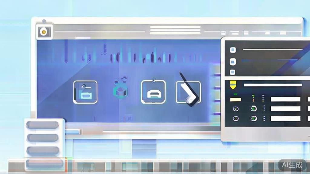 High-quality business illustration of video editing process, minimal flat design