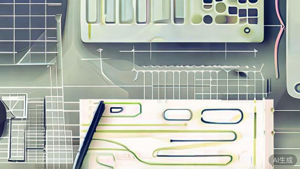 High-quality business illustration of human creativity in script development, minimal flat design