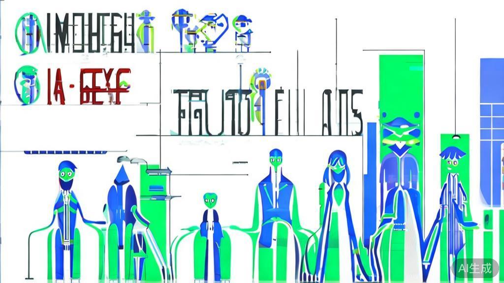 High-quality business illustration regarding cross-industry collaboration in anime, minimal flat design