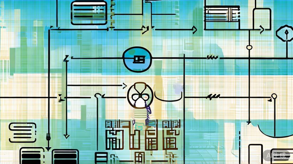 "High-quality business illustration regarding project management in anime production, minimal flat design"