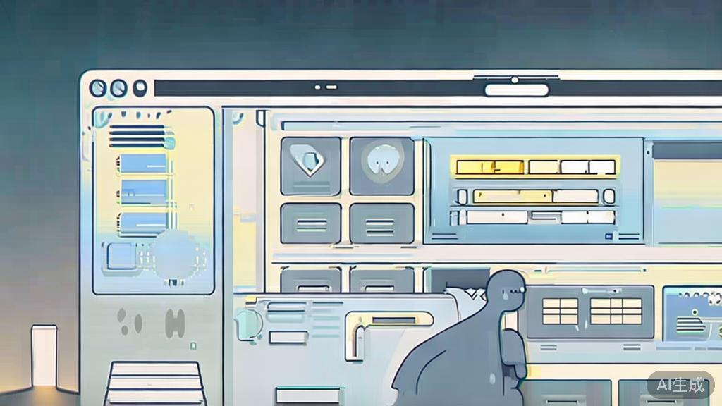 High-quality business illustration regarding choosing animation software, minimal flat design