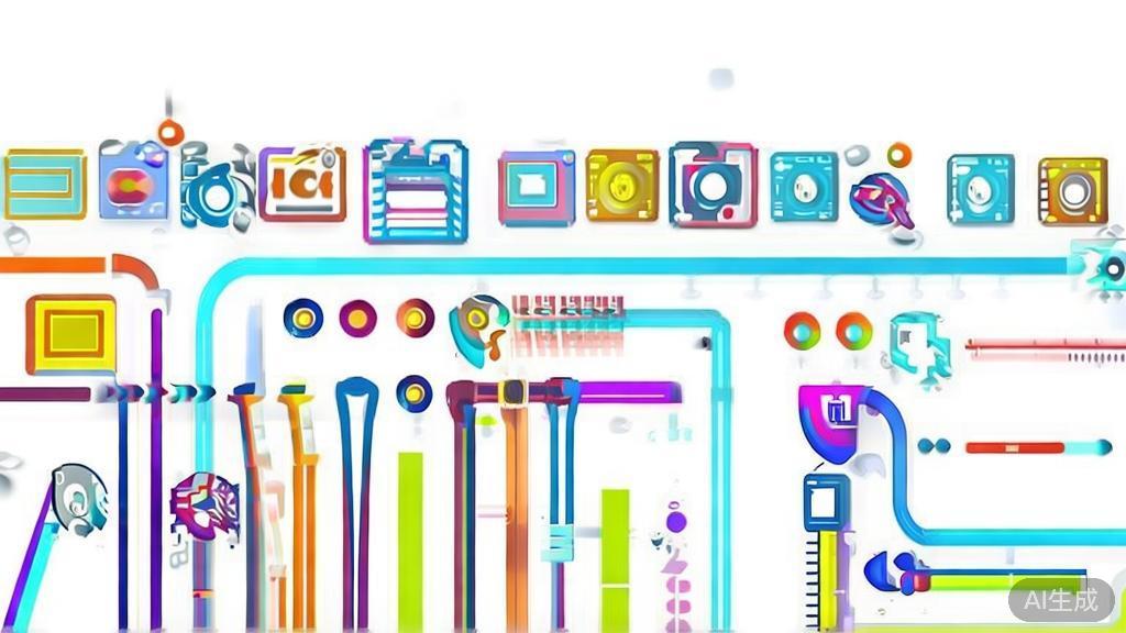 "Flat vector illustration of video editing process, high-quality design"