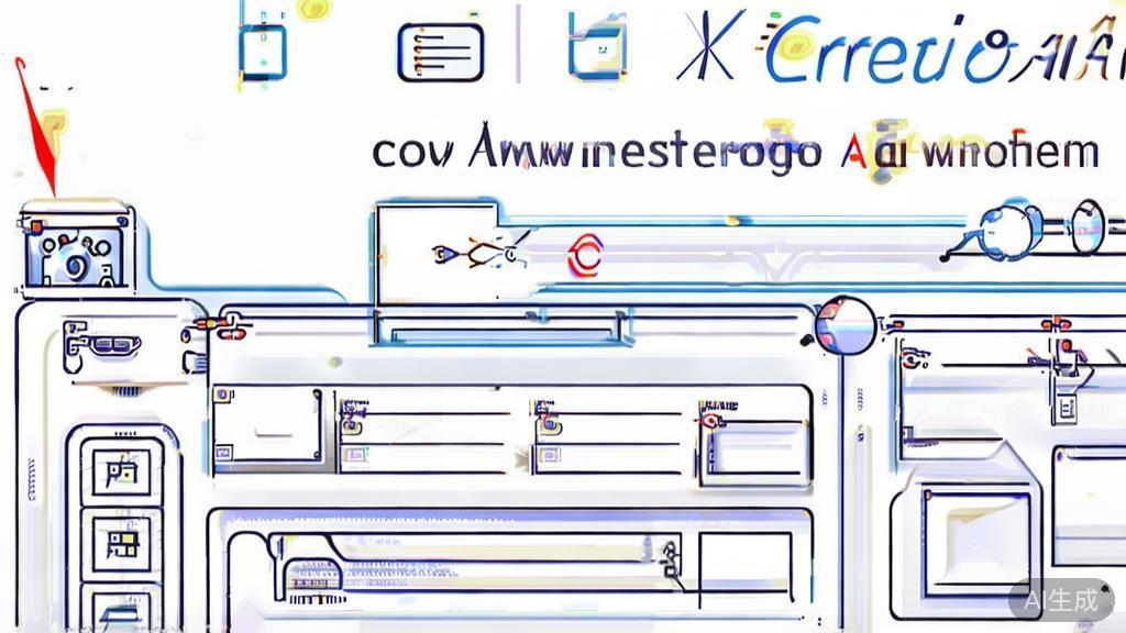 High-quality business illustration regarding common mistakes in using AI for video creation, minimal flat design