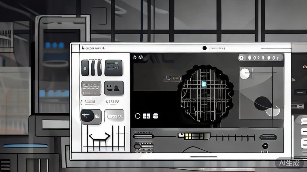 High-quality business illustration regarding cross-platform video editing, minimal flat design
