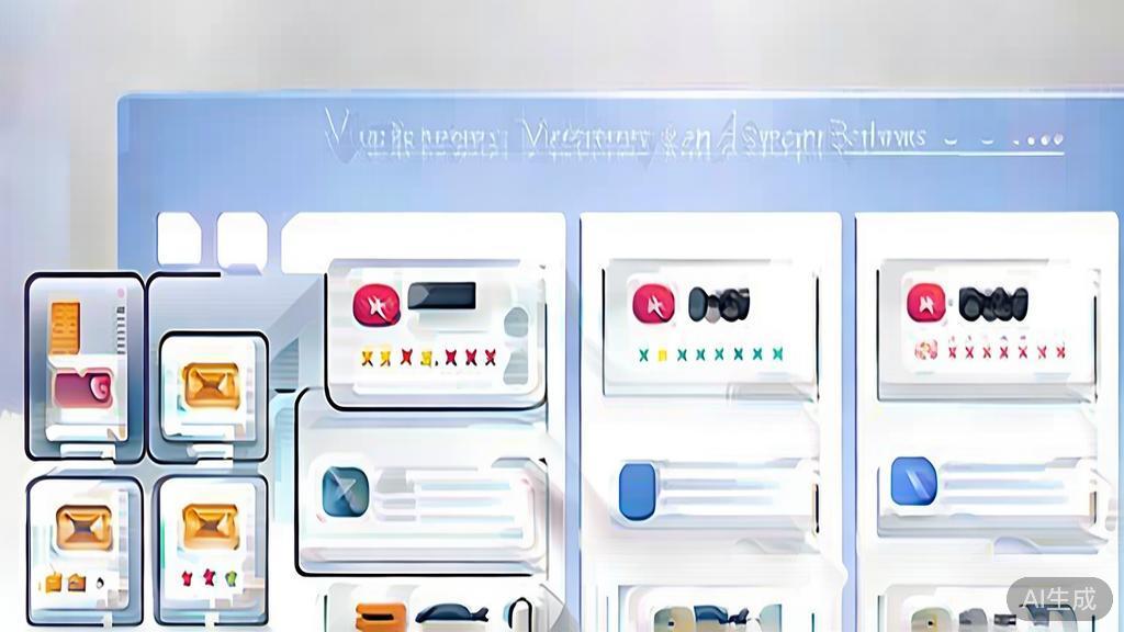 "High-quality business illustration regarding user reviews and ratings for video software, minimal flat design"