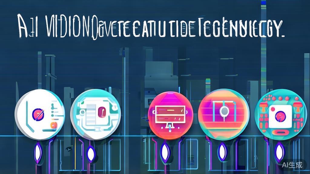"High-quality business illustration regarding AI video creation technology evolution, minimal flat design"