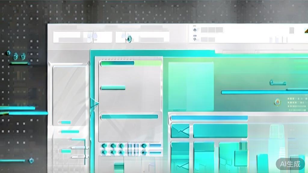 High-quality business illustration regarding scene design tool, minimal flat design