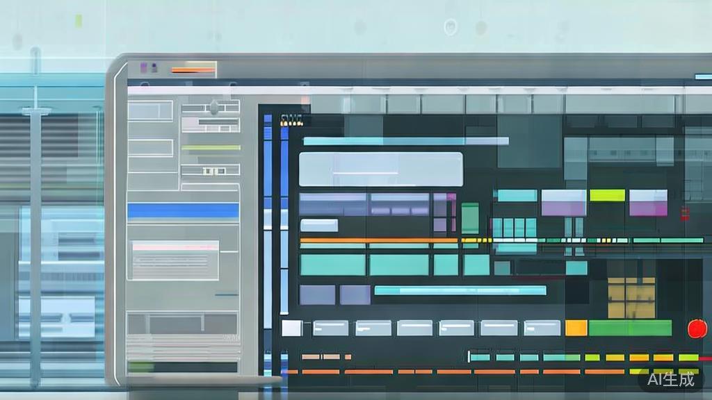 "High-quality business illustration regarding video editing, minimal flat design"