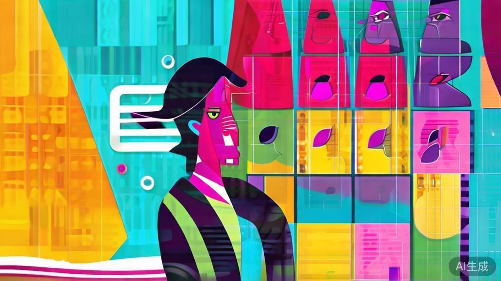 "Flat vector illustration of character development in short drama, high quality corporate memphis style"