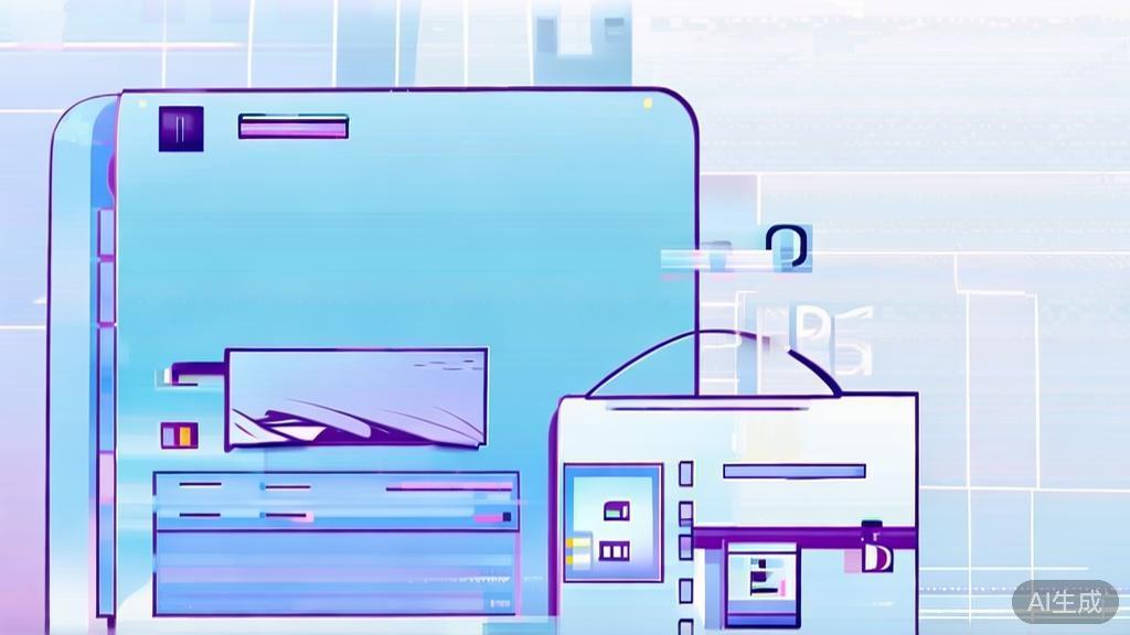 High-quality business illustration regarding AI video editing trends, minimal flat design