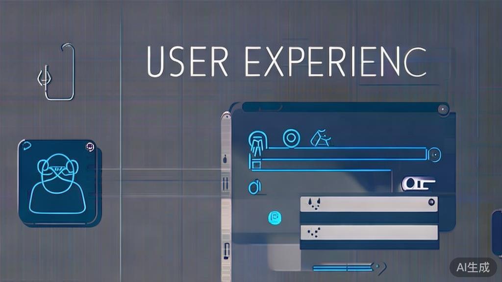 High-quality business illustration regarding user experience, minimal flat design