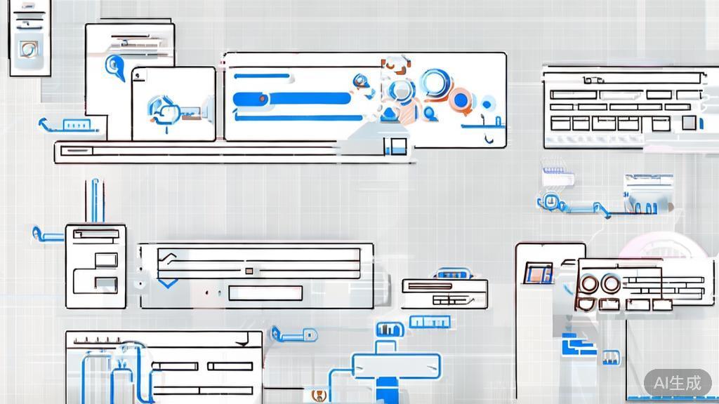 High-quality business illustration regarding user experience in SEO, minimal flat design