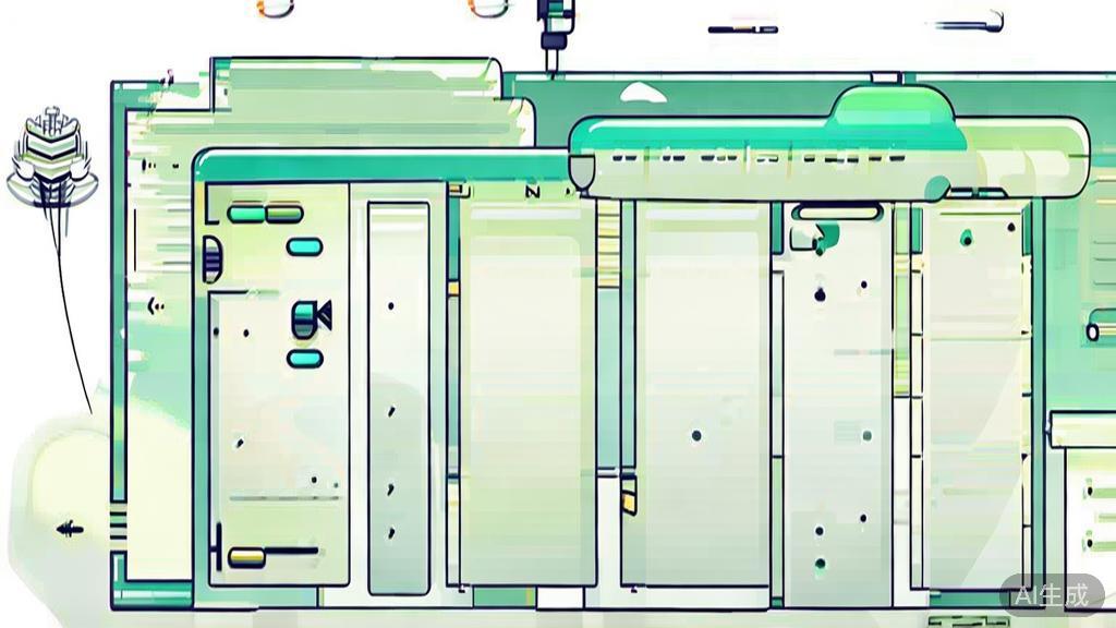 "Illustration of user-friendly video editing interface, minimalist design"