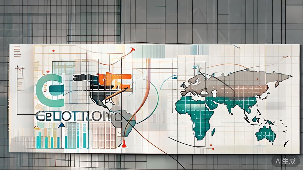 "High-quality business illustration regarding geo optimization trends, minimal flat design"