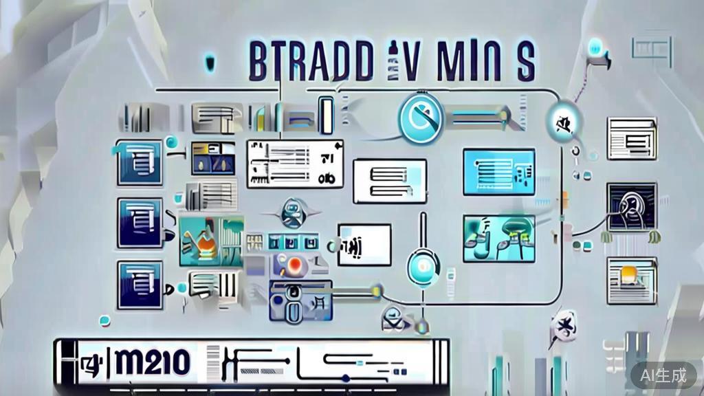 "High-quality business illustration regarding brand promotion through AI short films, minimal flat design"