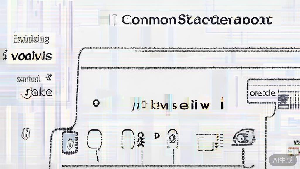 "High-quality business illustration regarding common misconceptions in AI scriptwriting, minimal flat design"