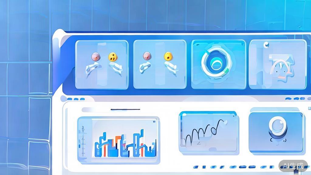 "Flat vector illustration of audience feedback in video production, dashboard style, soft blue gradient"