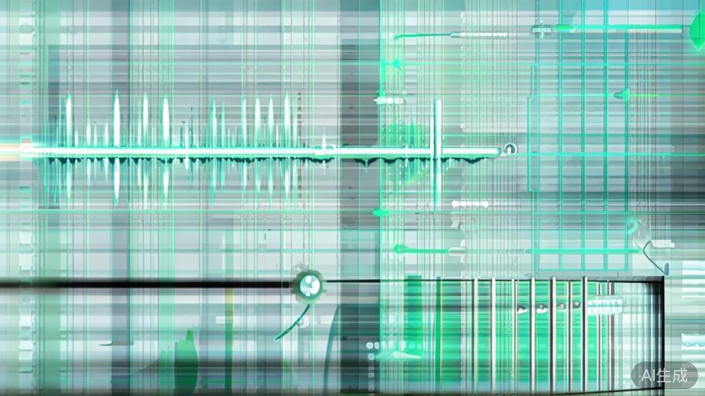 "High-quality illustration of audio editing in video, minimal flat design"