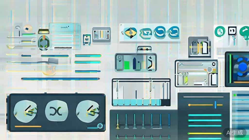 "High-quality business illustration regarding video creation tools, minimal flat design"