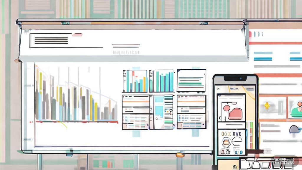 High-quality business illustration regarding personalized marketing, minimal flat design