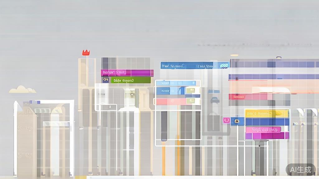 High-quality business illustration regarding market competition, minimal flat design