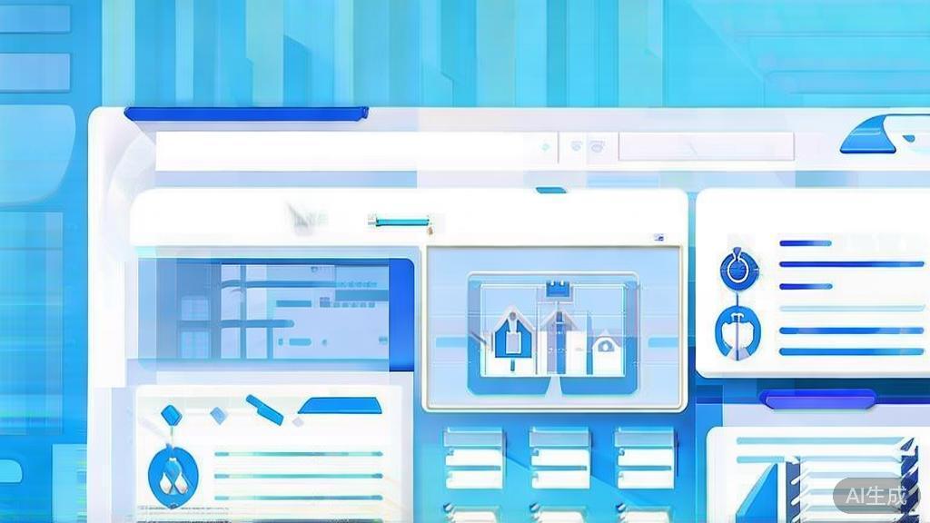 Flat vector illustration of scriptwriting, dashboard style, soft blue gradient